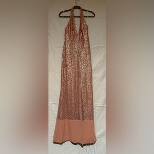 ABS by Allen Schwartz Rose Sequin Dress